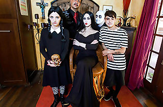 Addams Outlying a catch scenes Orgy